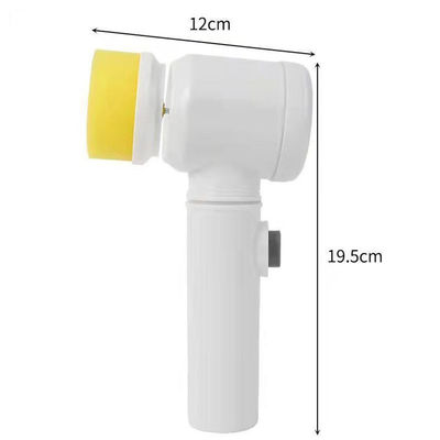 Une brosse à vaisselle de cuisine rechargeable USB pour le nettoyage domestique de l' évier et de la baignoire