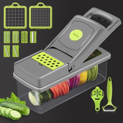 Soyez créatif dans la cuisine avec notre trancheuse manuelle de fruits et légumes mandoline 12 en 1