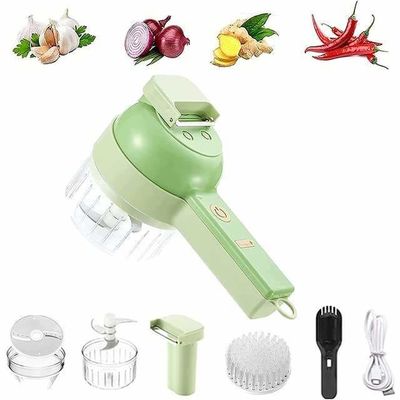 Europe Portable 4 en 1 Coupeurs de légumes Smart Gadget Coupeuse électrique Chopper de cuisine