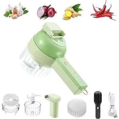 Coupeuse de cuisine en acier inoxydable de type ABS PP PC Europe Portable 4 en 1