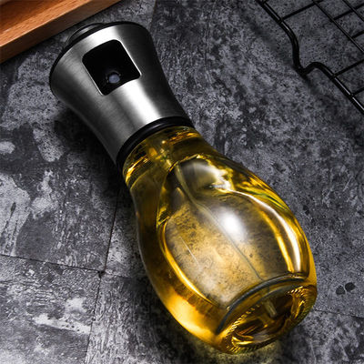 Spray pour bouteille d'huile en acier inoxydable 304 extérieur 16,5*4,5 cm pour bouteille en verre au vinaigre
