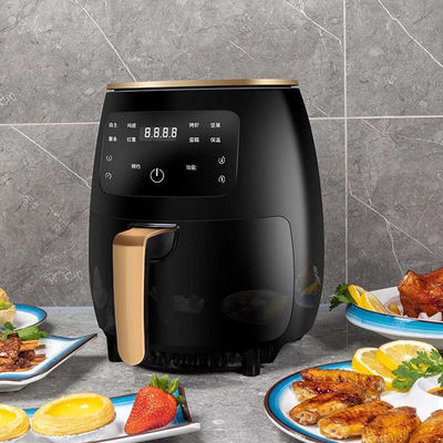 Friteuse à air profond électrique numérique pour la cuisson saine du poulet 6L à tension V 111V-240V
