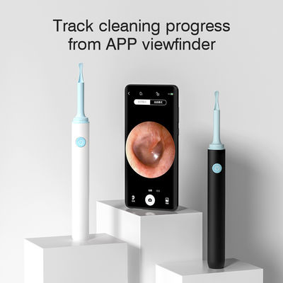 Élimineur de cérumen électrique avec caméra d'otoscope sans fil et batterie rechargeable