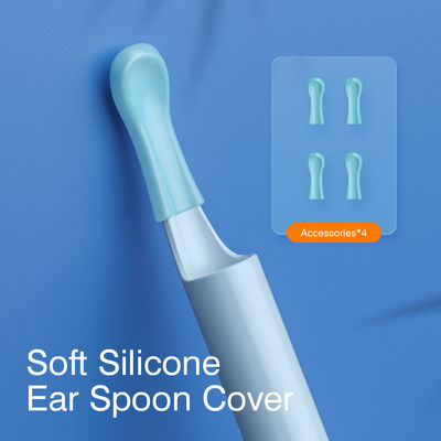 Élimineur de cérumen électrique avec caméra d'otoscope sans fil et batterie rechargeable