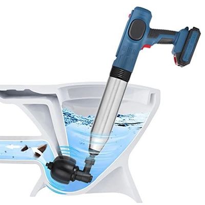 Plongeur d'eau pour toilettes sous pression d'air Plomberie pistolet à air Blaster de drainage pour toilettes non bouchées