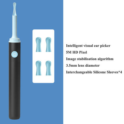 Rameau de nettoyage de l'oreille visuel intelligent Endoscope de caméra médicale pour autres produits chimiques ménagers
