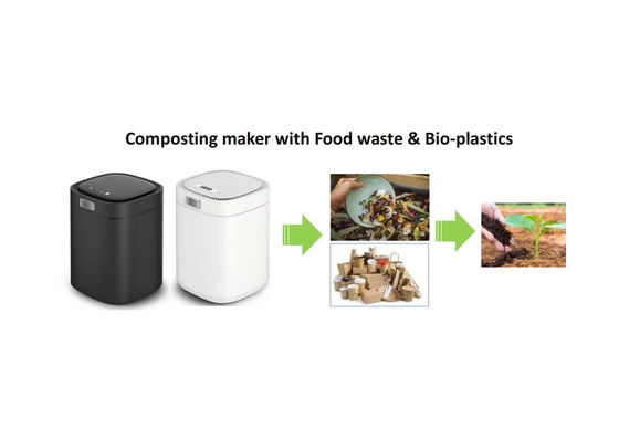 Élimination des déchets alimentaires de la cuisine intelligente avec système de broyage automatique inverse et moteur de 500 ch