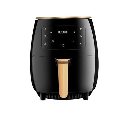 Fonction avec indicateur lumineux 4.5L 6L surface de cuisson antiadhésif friteuse à air sans huile