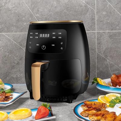 Cuisinier à air commercial sans huile de 110 V 4 kg Capacité pour le kitchen/camping/picnic/fête