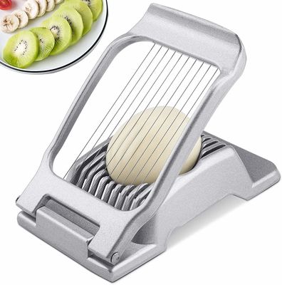 Coupe d'œufs Coupeuse d'œufs en acier inoxydable Coupeuse d'œufs en fil d'acier pour coupeuse d'œufs bouillie