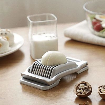 Coupe d'œufs Coupeuse d'œufs en acier inoxydable Coupeuse d'œufs en fil d'acier pour coupeuse d'œufs bouillie