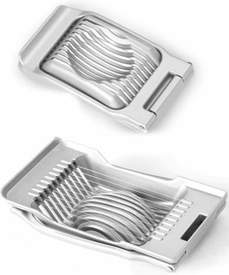 Coupe d'œufs Coupeuse d'œufs en acier inoxydable Coupeuse d'œufs en fil d'acier pour coupeuse d'œufs bouillie