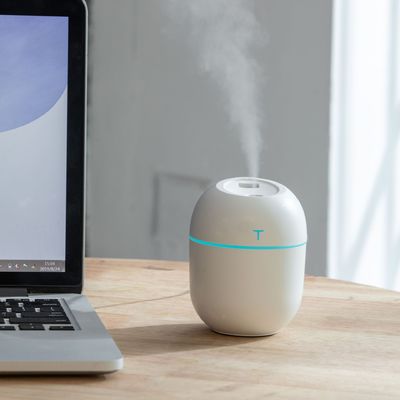 Humidificateur d'air à ultrasons à lumière de nuit LED avec fonction d'aromathérapie pour la maison et la voiture