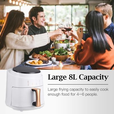 Commercial Les friteuses en acier inoxydable de 8 litres pour cuisiner