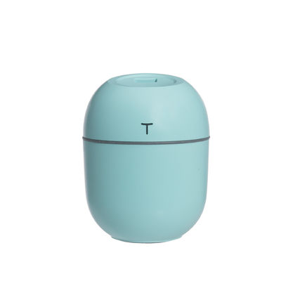 Mini humidificateur d'air à ultrasons portable avec lampe de nuit LED et diffuseur d'arôme rose