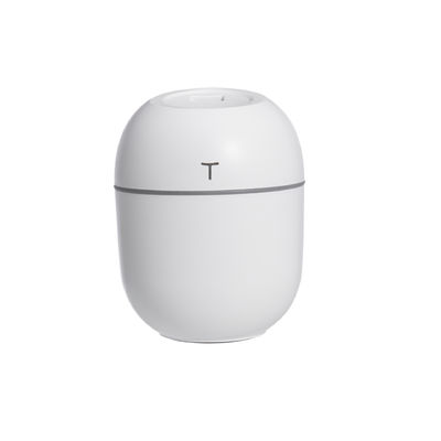 Mini humidificateur d'air à ultrasons portable avec lampe de nuit LED et diffuseur d'arôme rose