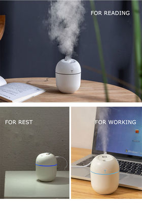Mini humidificateur à ultrasons 250 ml Diffuseur d' huile aromatique avec lumière nocturne colorée 100g