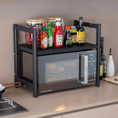 Étagère de cuisine organiser étagère de stockage en acier inoxydable pour la rotation de fruits et légumes