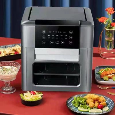 Cuisine électrique friteuse 12L 15L friteuse à air four avec thermostat de commande numérique