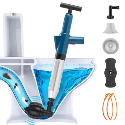 9 pièces de débouchage de tuyau électrique rechargeable pour le produit de nettoyage à domicile