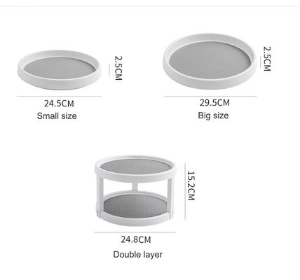 Organiseur de platine en plastique pour cuisine pour les épices et les fruits
