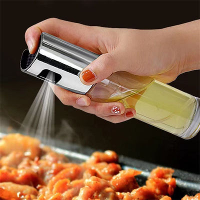 304 pulvérisateur d'huile atomisé en acier inoxydable pulvérisateur de bouteille d'huile portable pour la cuisine à domicile