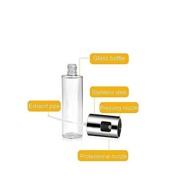 304 pulvérisateur d'huile atomisé en acier inoxydable pulvérisateur de bouteille d'huile portable pour la cuisine à domicile