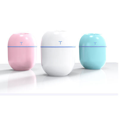 Humidificateur d'air à ultrasons portable de 220 ml avec lampe de nuit LED et diffuseur d'arôme USB