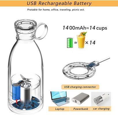 Pas de micro-juicer-coupe en plastique USB portable pour les shakes et les smoothies