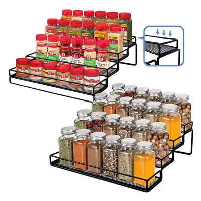 28.8*15.5*29.8cm Laque organisateur de rack d'épices pour le rangement de salle de bain