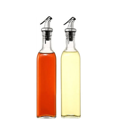 Bouteille de distributeur d'huile d'olive avec buse