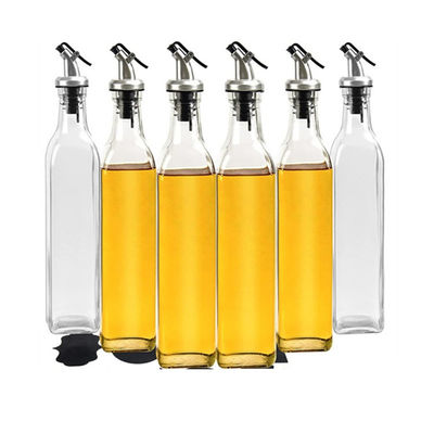 Bouteille de distributeur d'huile d'olive avec buse