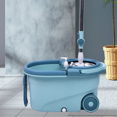 Tête de balai d'éponge Magic 360 Balai ménager avec barre de torsion en acier inoxydable Logo personnalisé