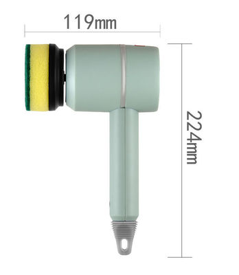 Brosse électrique de nettoyage pour le nettoyage durable de la cuisine et de la salle de bain USB rechargeable