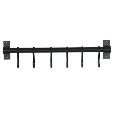 Nouveauté Crochets 30 cm Barre métallique non perforée de stockage d'épices pour l'équipement de cuisine suspendu