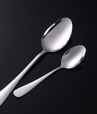 Set de couverts de restaurant pour la maison Hôtel 410 couteau en acier inoxydable cuillère à soupe pour gâteau au steak