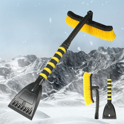 Brosse à nettoyer à la pelle amovible polyvalente pour le dégivrage et le déneigement des voitures