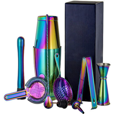 Conception classique Kit de fumeur à cocktail à 11 pièces 750 ml/600 ml pour la fabrication