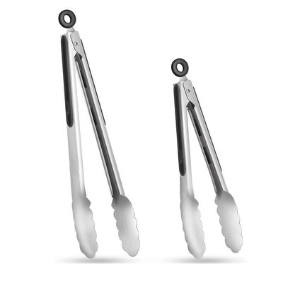 Ensemble de 2 pièces en acier inoxydable boîtes de couleur Outils de cuisson de barbecue avec ensembles d'ustensiles durables