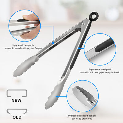 Ensemble de 2 pièces en acier inoxydable boîtes de couleur Outils de cuisson de barbecue avec ensembles d'ustensiles durables