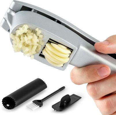 Free sample 2 in 1 Manuel Garlic Press Mincer Kitchen Garlic Chopper Slicer Portable Garlic Grinding Crusher Masher Maker Outils à légumes