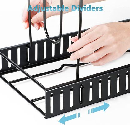 Plateau de fer pliable fonctionnel pour le stockage des planches de coupe de cuisine