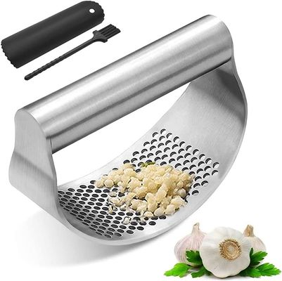 Gratteur de cuisine multi 120G boîte de couleur 141G Minceur d'ail et concasseur pour le pressage facile