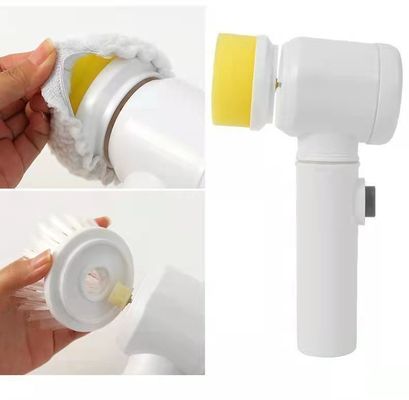 Brosse de nettoyage électrique Blanc 138G USB rechargeable pour la cuisine
