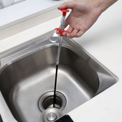 60cm évier de cuisine nettoyage tuyau plongeur et égout toilette outil de débouchage avec poignée