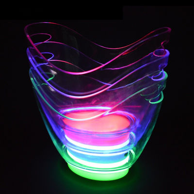 Forme ovale LED luxe clignotant Vin Vodka Whiskey Champagne Bouteilles pour la fête du bar KTV