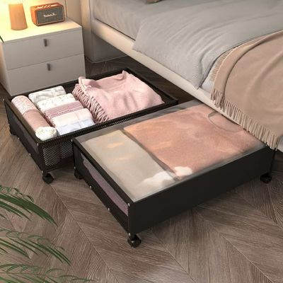 Étagère de rangement antipoussière pour le tri des vêtements et des jouets