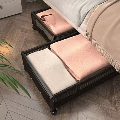 Étagère de rangement antipoussière pour le tri des vêtements et des jouets