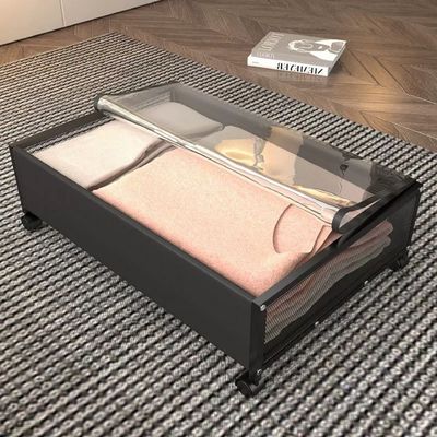 Étagère de rangement antipoussière pour le tri des vêtements et des jouets