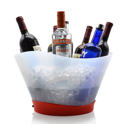 12L Rechargeable Light Up Peinture Laser LED Seau de glace pour le champagne et la bouteille de vin